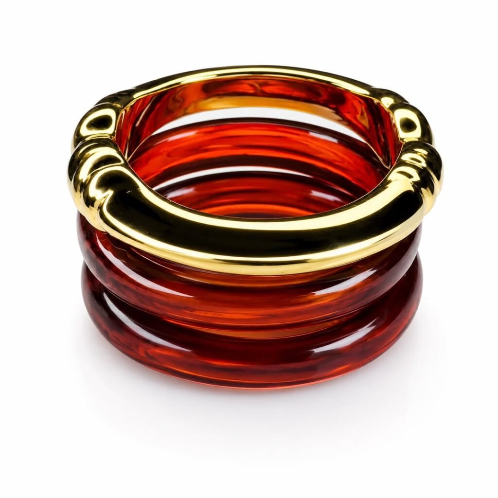 Acrylic Bangle Set