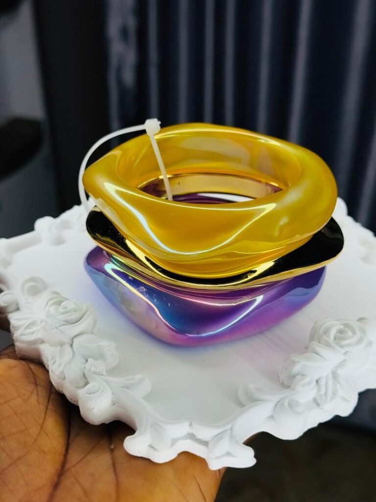 Acrylic Bangle Set