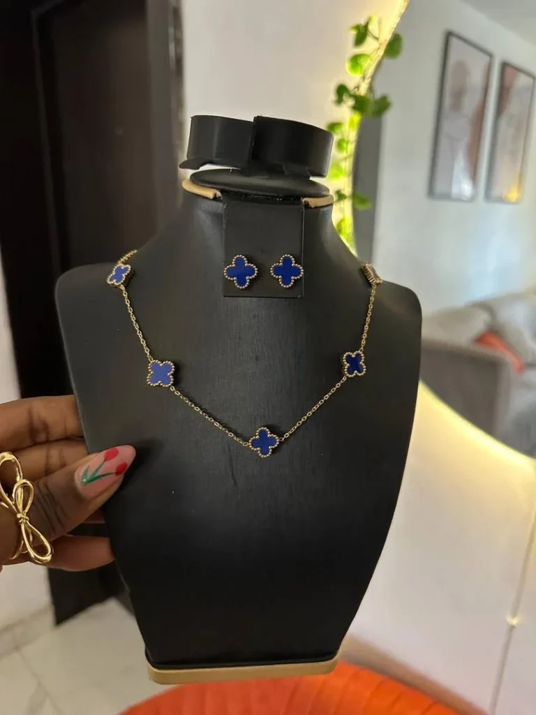 VCA Necklace and Earring Set