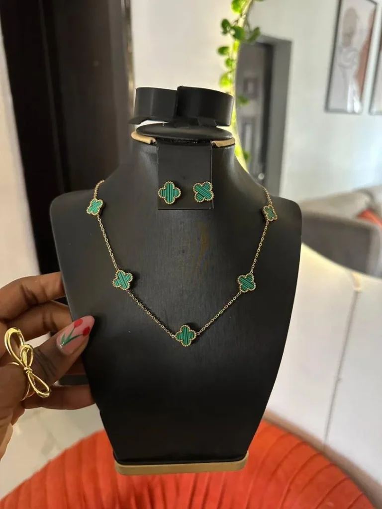 VCA Necklace and Earring Set