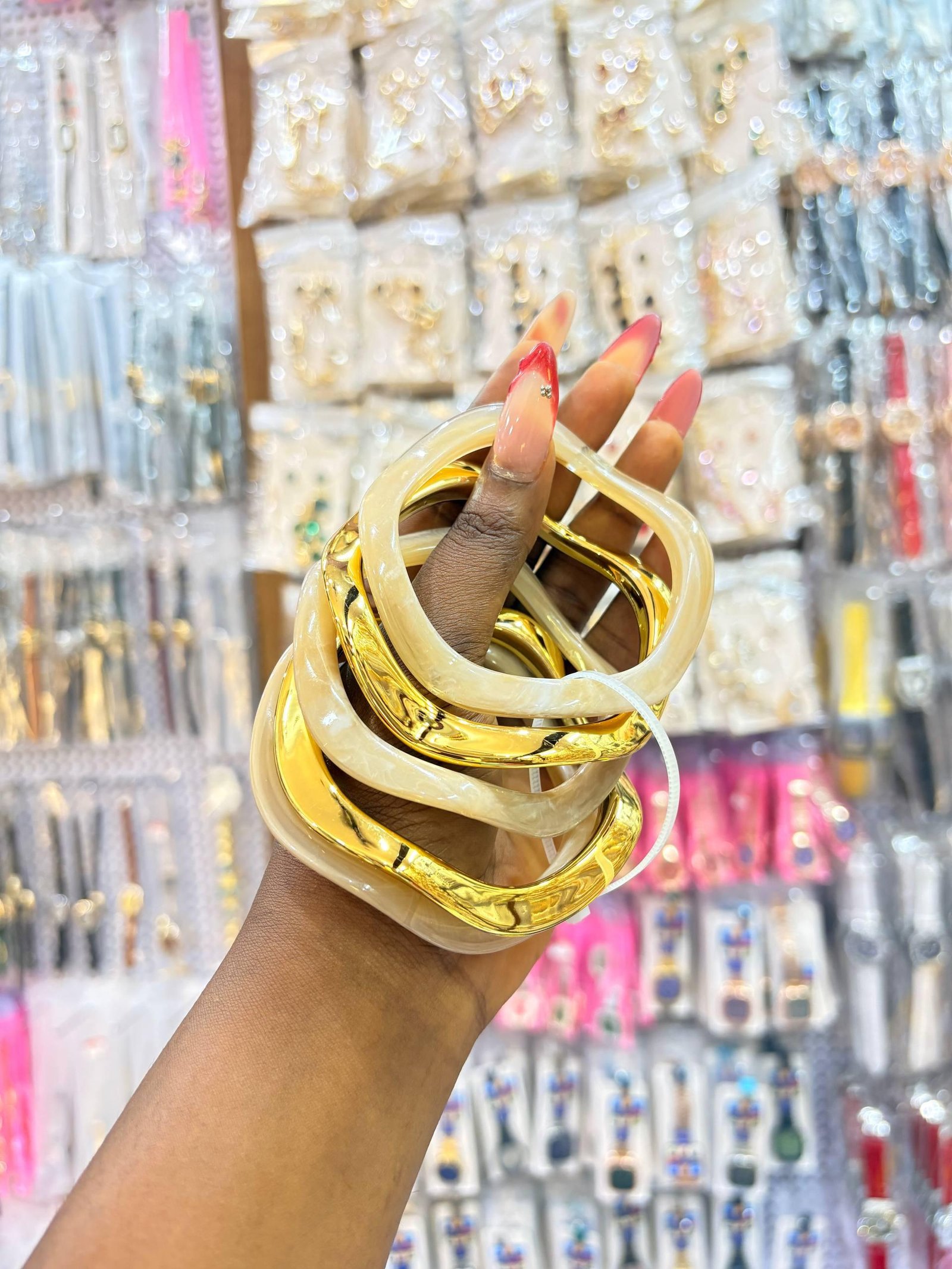 Acrylic Bangle Set